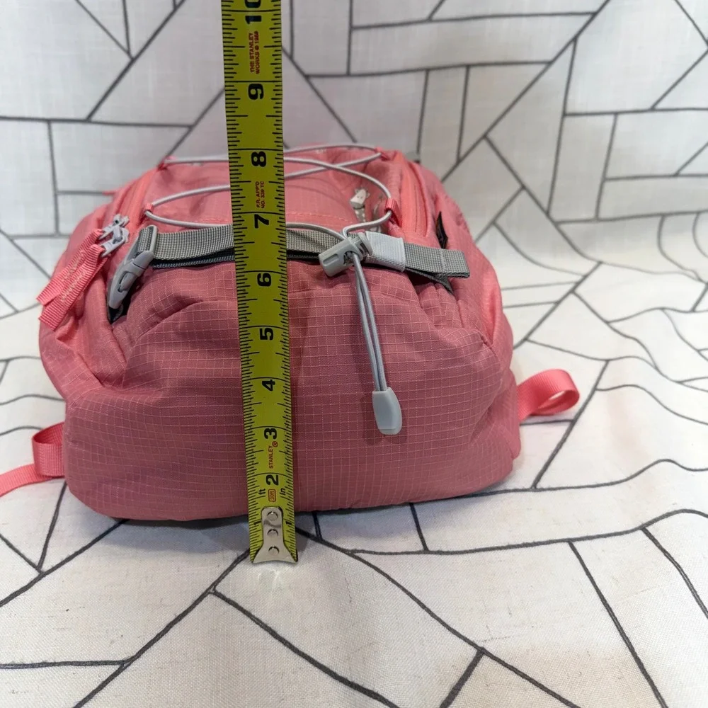 Mountaintop Backpack Kids Pink Giraffe Ripstop Outdoor School Bag
